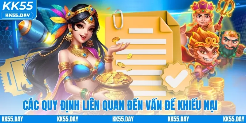 Các quy định liên quan đến vấn đề khiếu nại