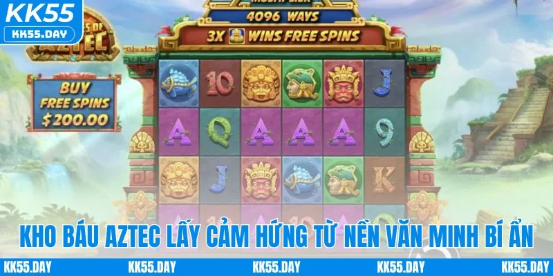 Kho báu Aztec lấy cảm hứng từ nền văn minh bí ẩn